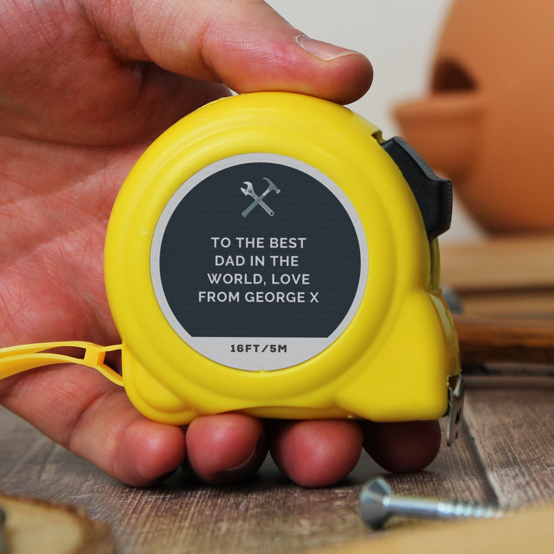 Personalised Tools Tape Measure - image 2