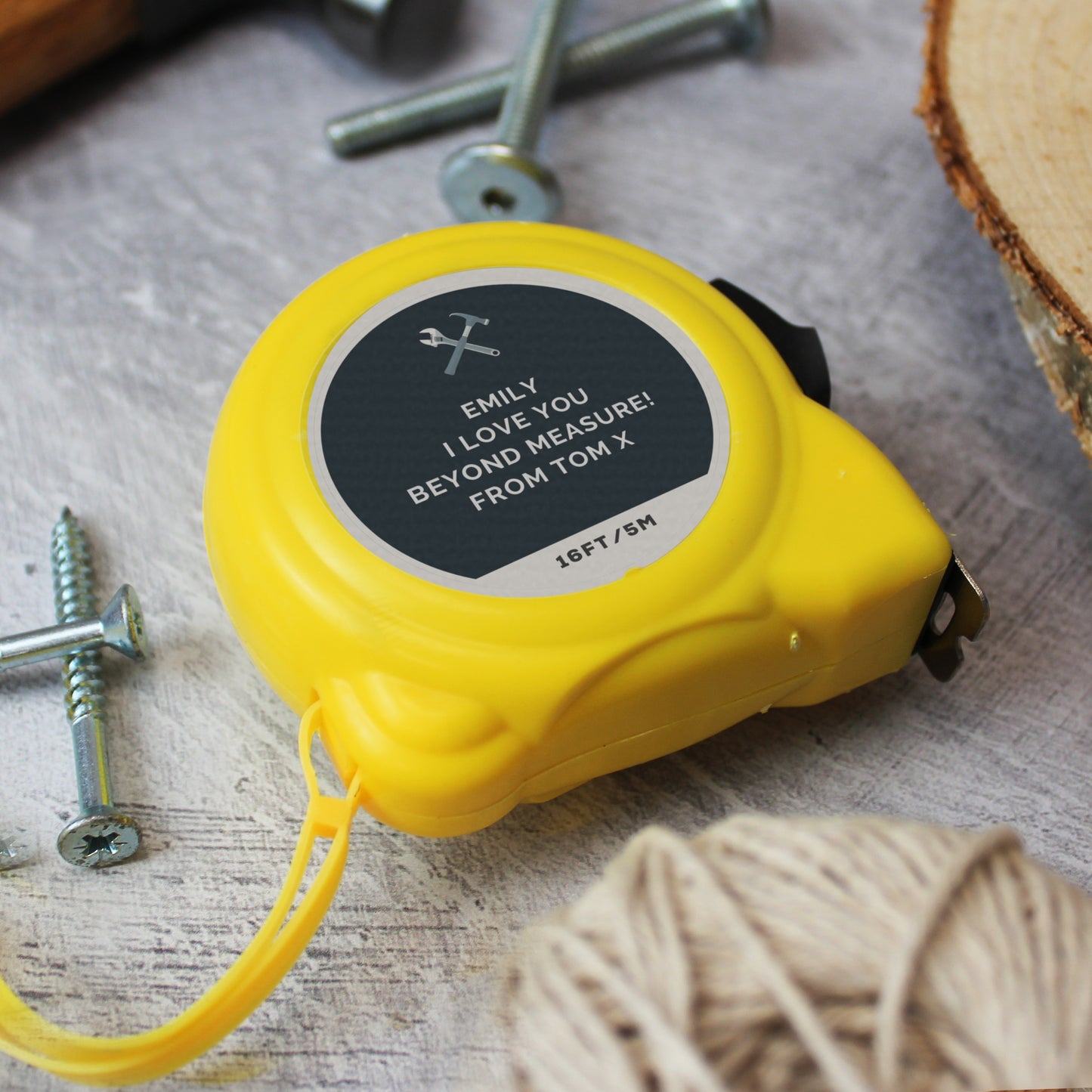 Personalised Tools Tape Measure - image 3