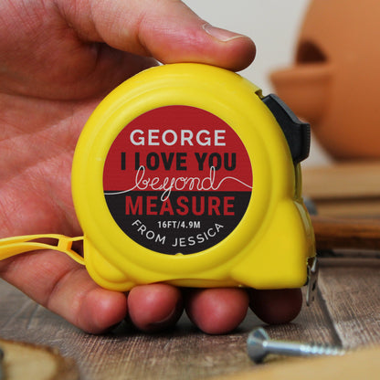 Personalised Beyond Measures Tape Measure - image 2