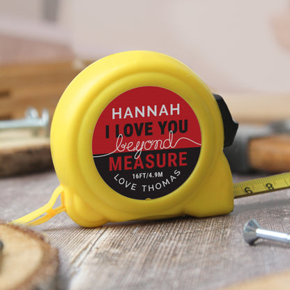 Personalised Beyond Measures Tape Measure - image 4