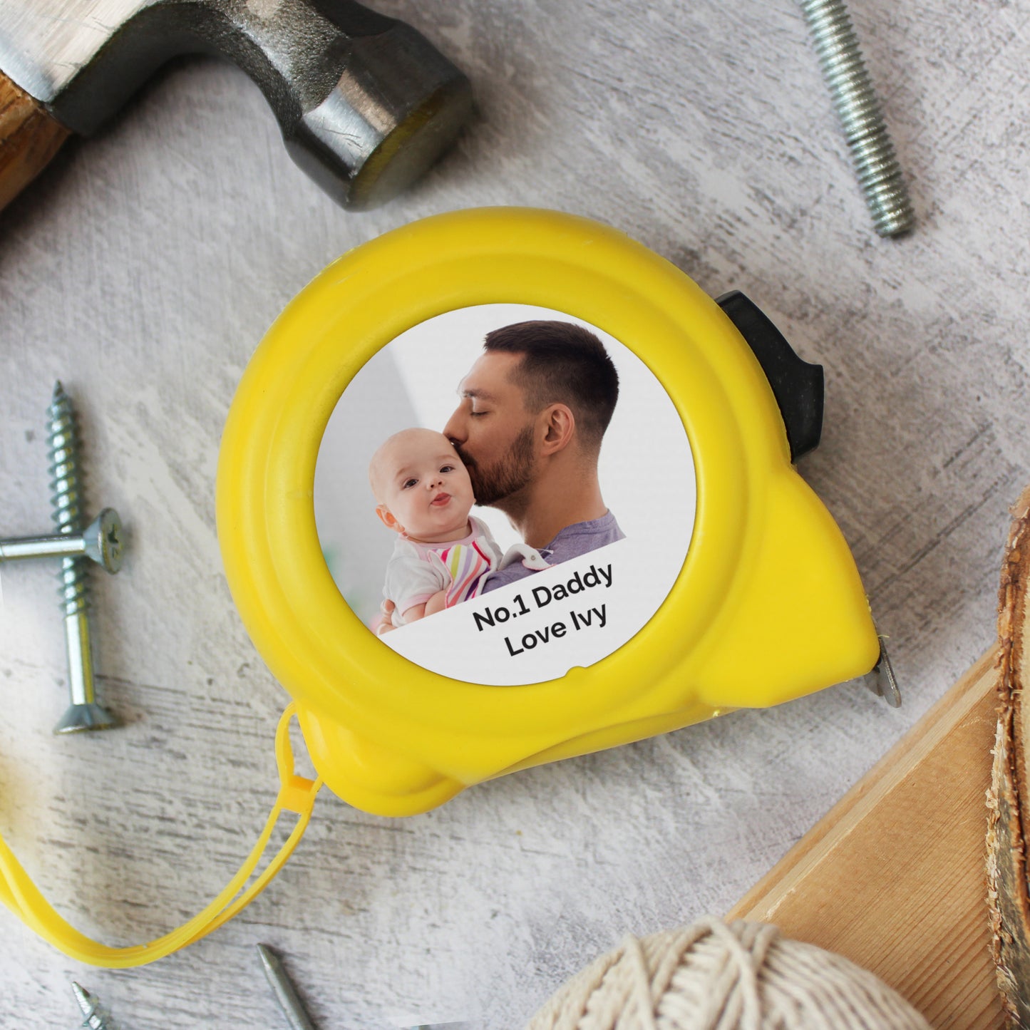Personalised Photo Upload Tape Measure from Heartfelt Gifts