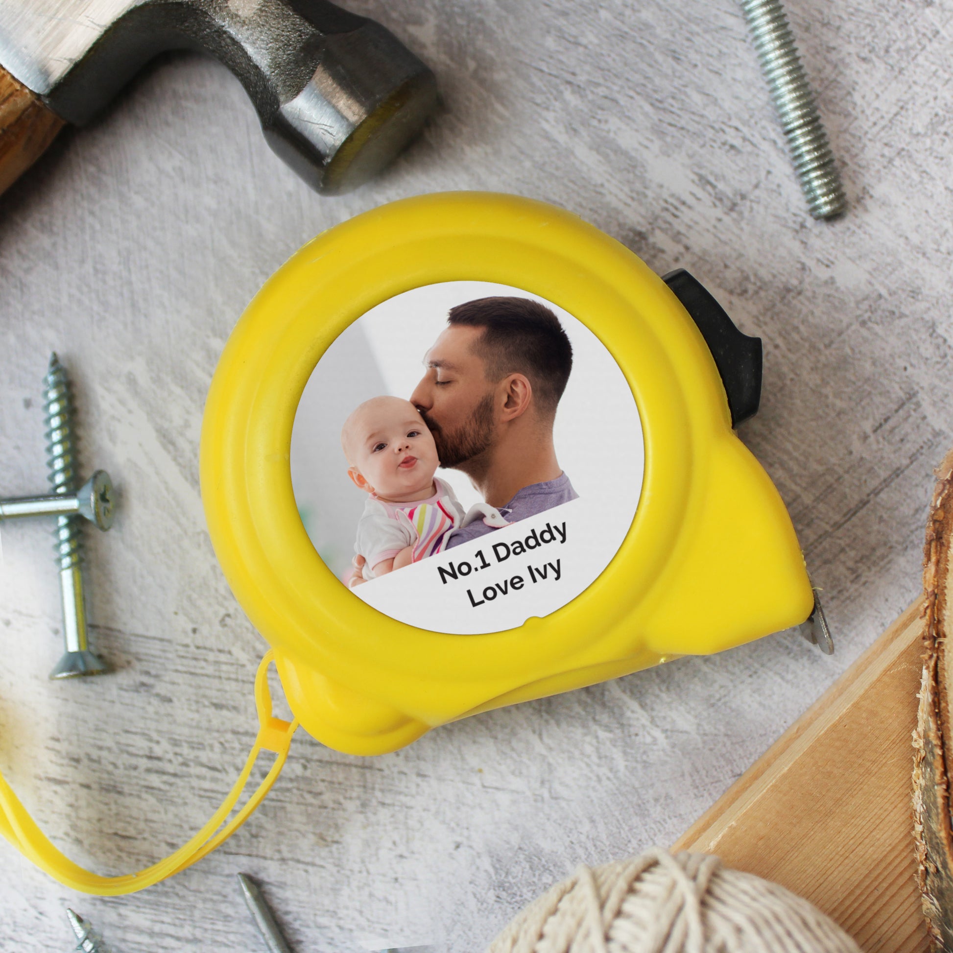 Personalised Photo Upload Tape Measure from Heartfelt Gifts