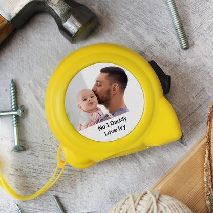 Personalised Photo Upload Tape Measure from Heartfelt Gifts
