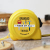 Personalised Fixer of All Things Tape Measure – Dad DIY Birthday Gift