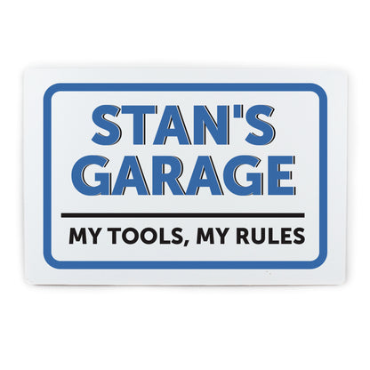 Personalised Garage Plaque from Heartfelt Gifts