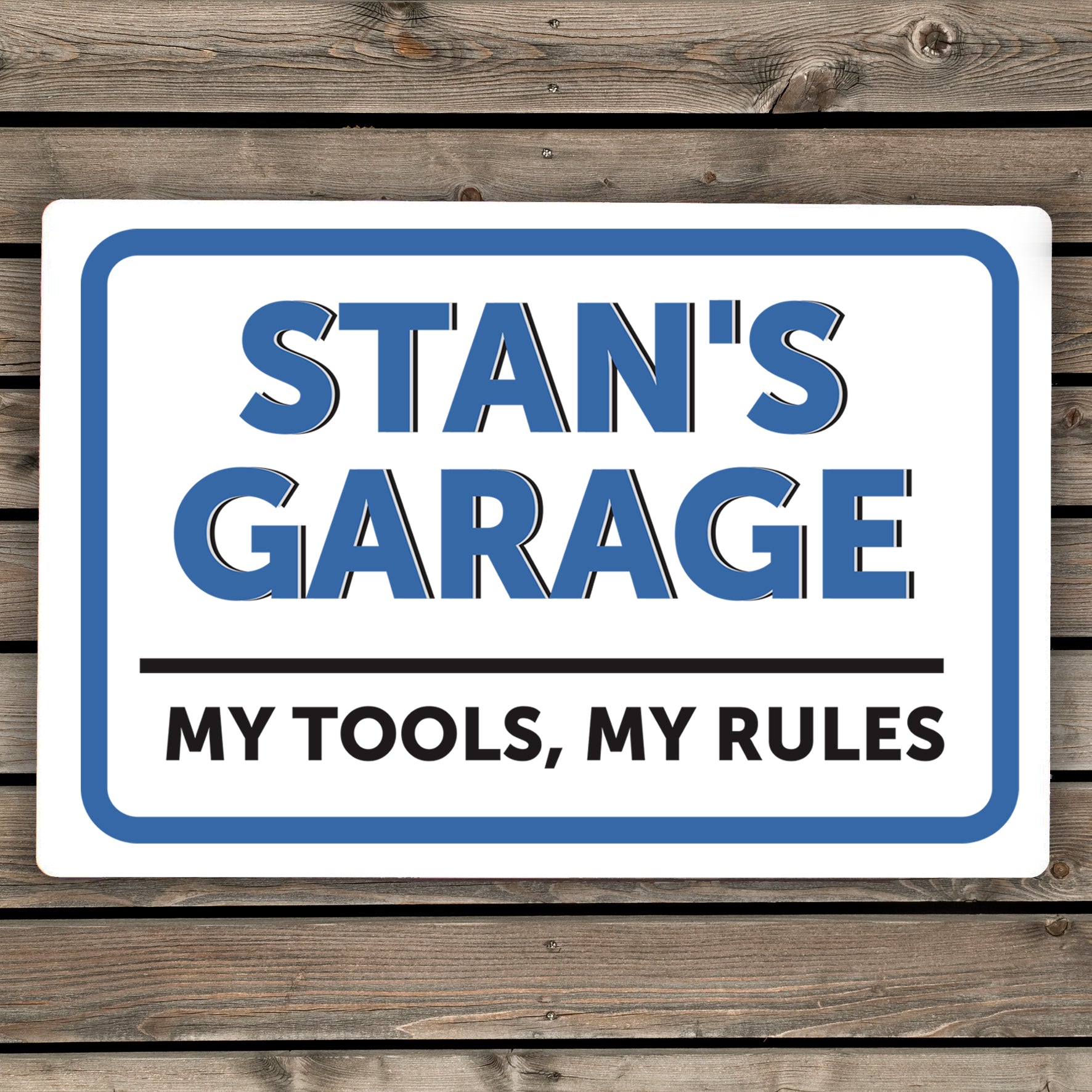 Personalised Garage Plaque - image 2