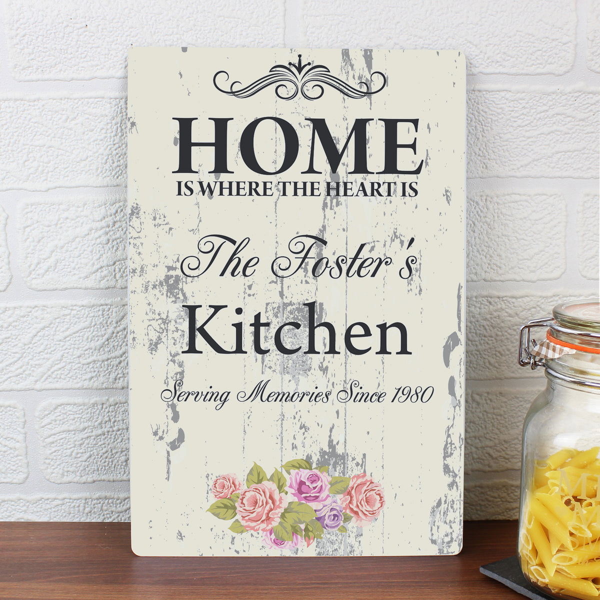 Personalised Shabby Chic Sign from Heartfelt Gifts