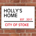 Personalised London Street Sign from Heartfelt Gifts