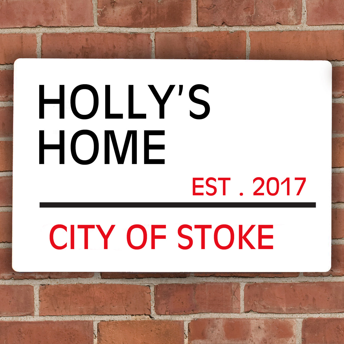 Personalised London Street Sign from Heartfelt Gifts