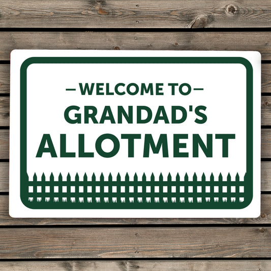 Personalised Welcome To Sign from Heartfelt Gifts