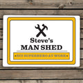 Personalised Man At Work Sign from Heartfelt Gifts