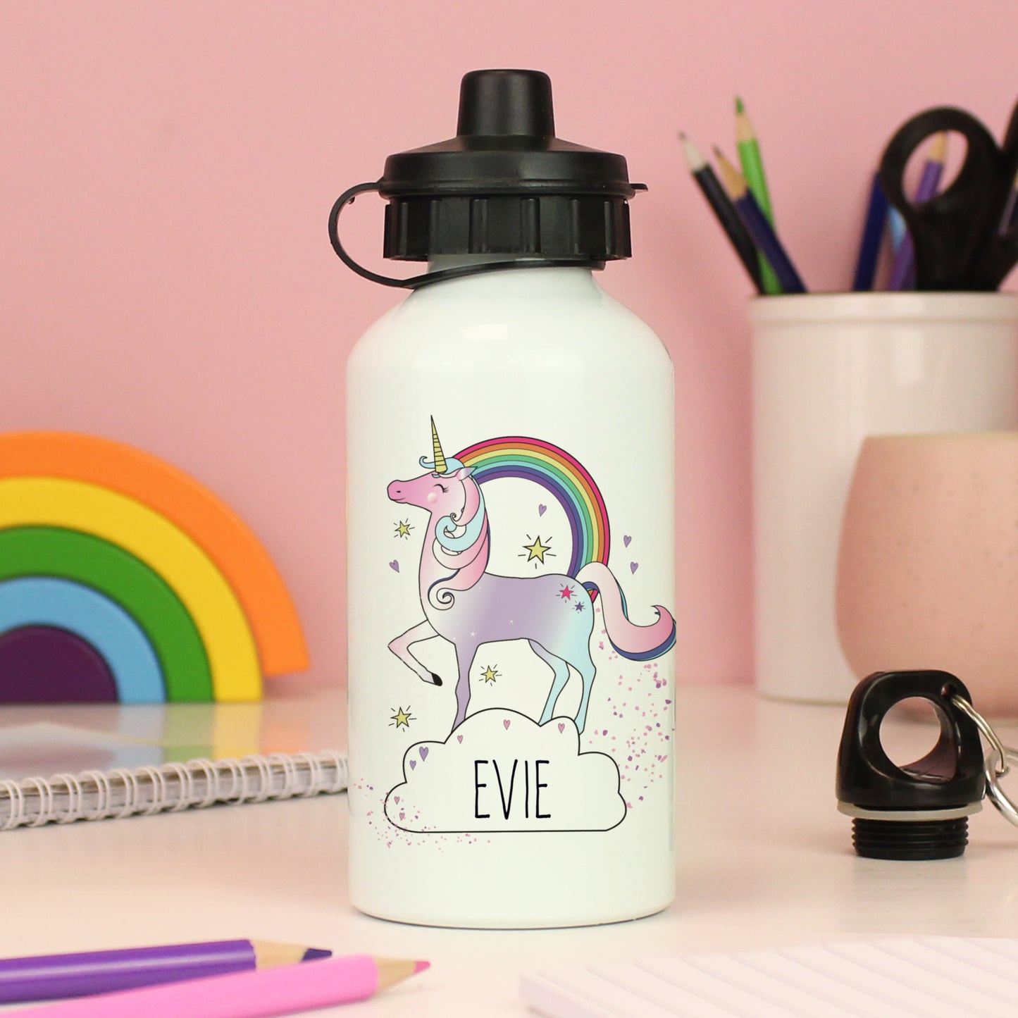 Personalised Unicorn Drinks Bottle from Heartfelt Gifts