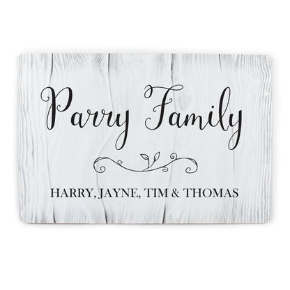 Personalised Rustic Metal Sign - image 2