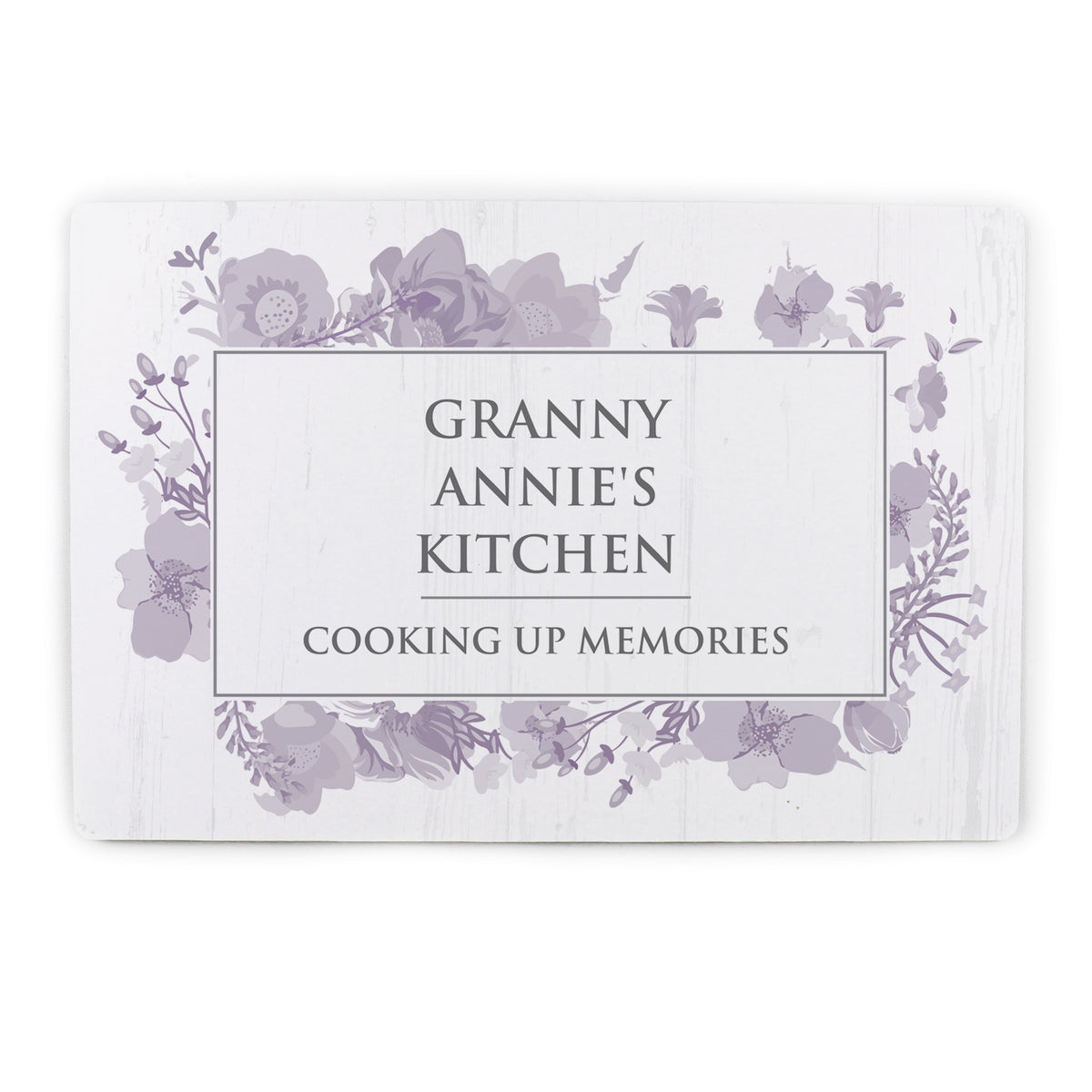Personalised Soft Watercolour Metal Sign - image 2