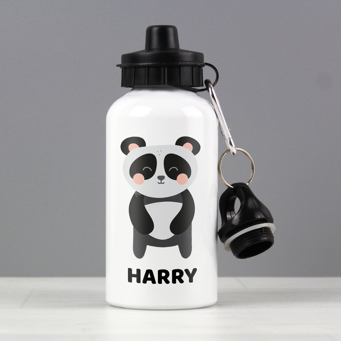 Personalised Panda Drinks Bottle from Heartfelt Gifts