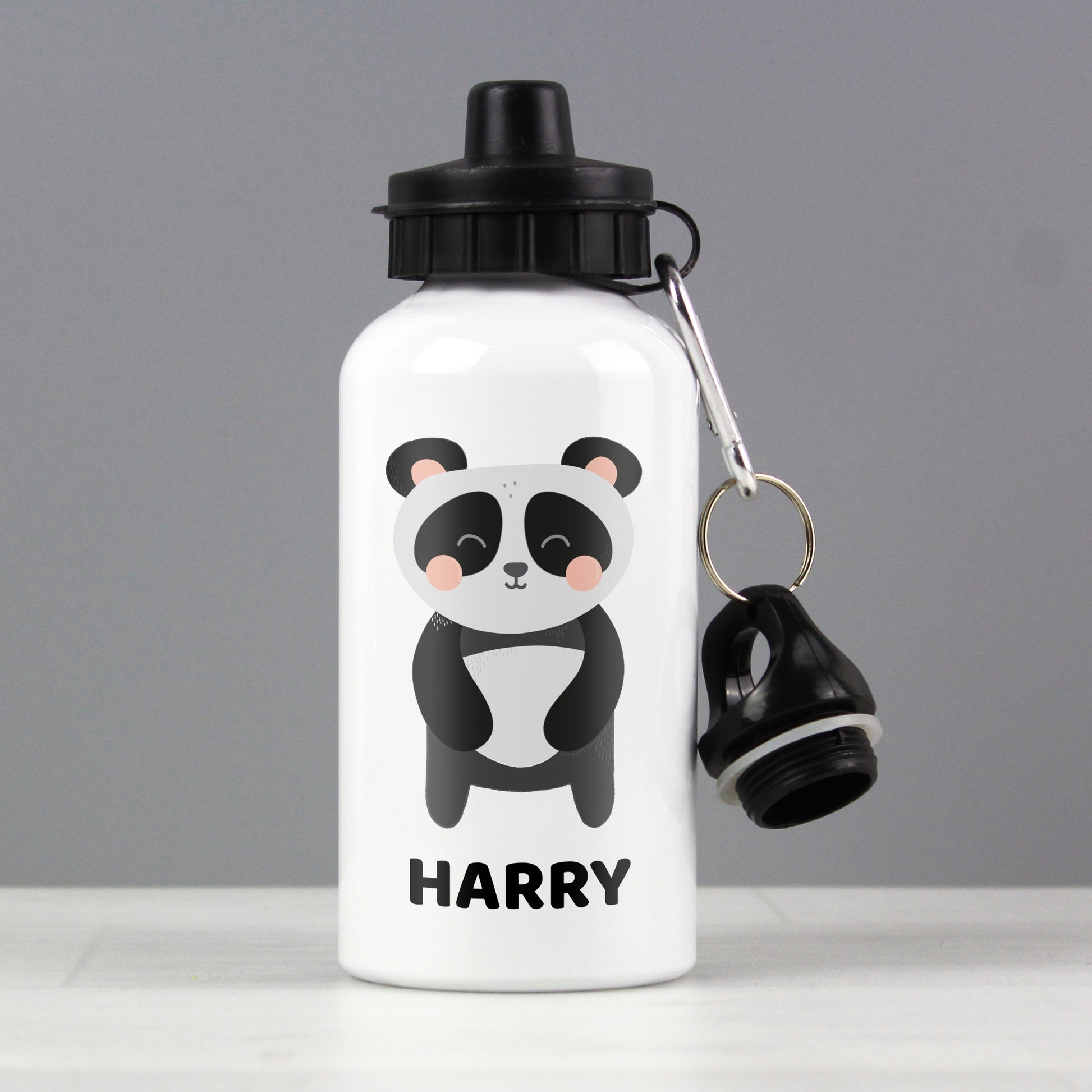 Personalised Panda Drinks Bottle from Heartfelt Gifts