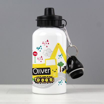 Personalised Digger Drinks Bottle - image 4