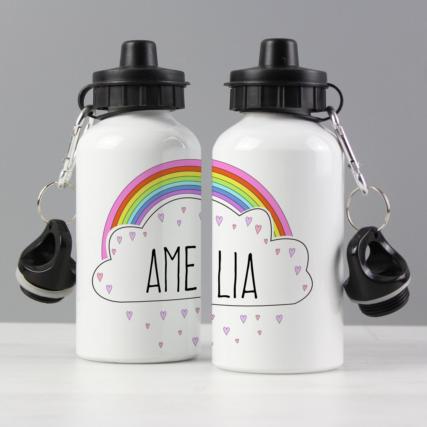 Personalised Rainbow Drinks Bottle - image 3