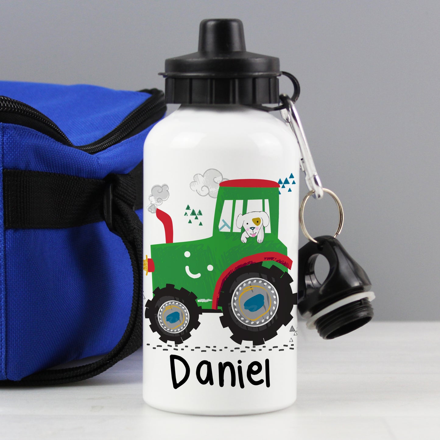 Personalised Tractor Drinks Bottle - image 3
