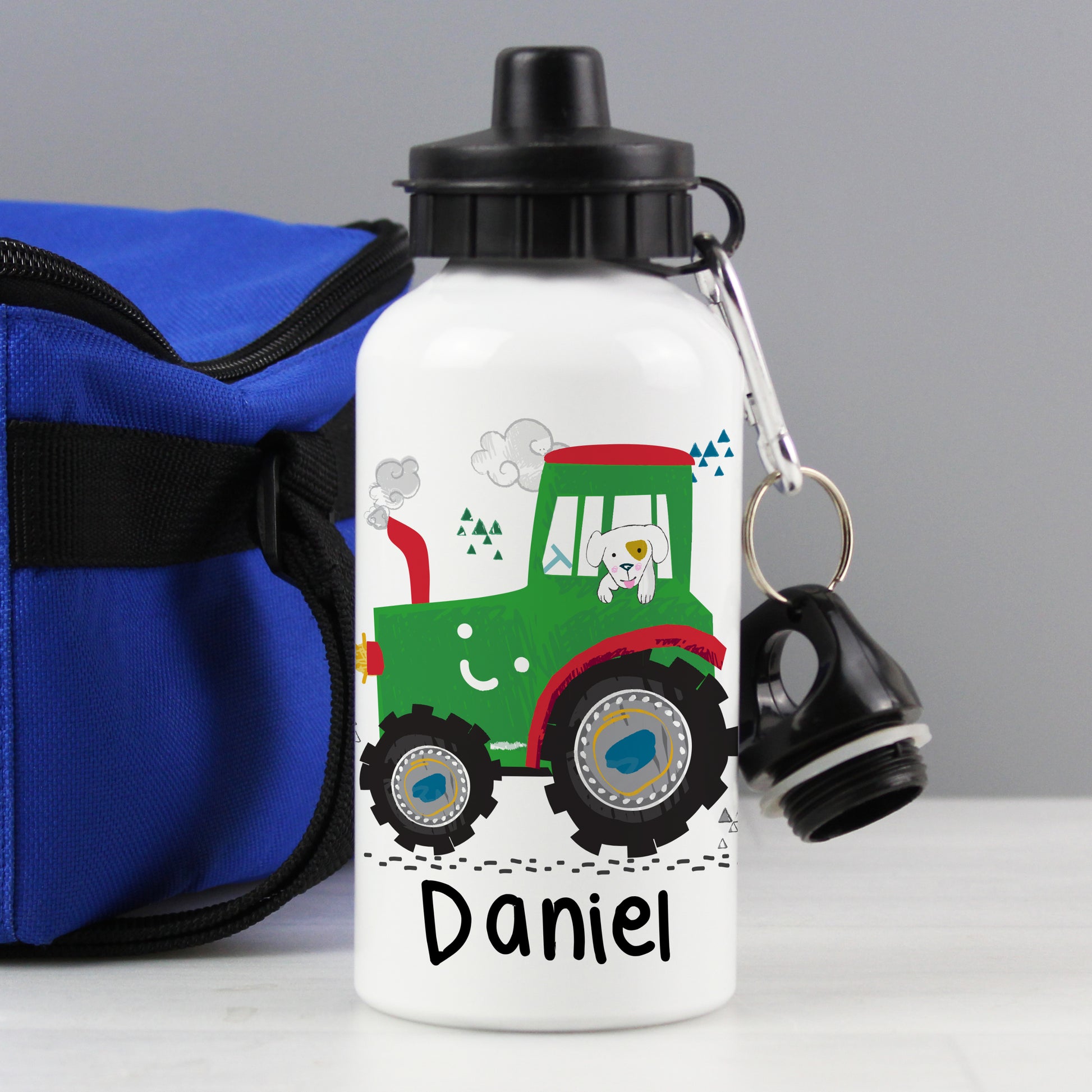 Personalised Tractor Drinks Bottle - image 3