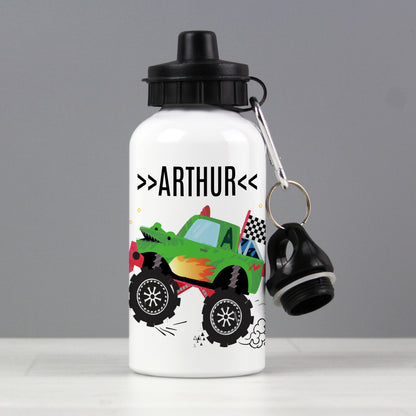 Personalised Monster Truck Drinks Bottle from Heartfelt Gifts