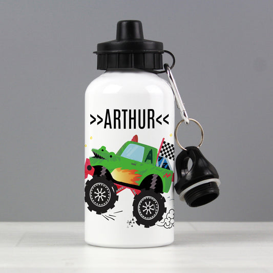 Personalised Monster Truck Drinks Bottle from Heartfelt Gifts