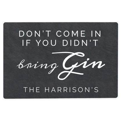 Personalised Gin Metal Sign - image 2