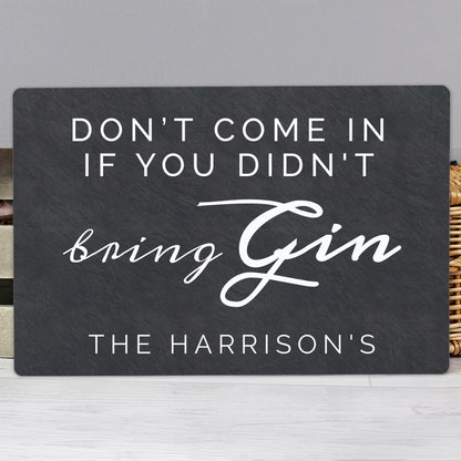 Personalised Gin Metal Sign - image 4