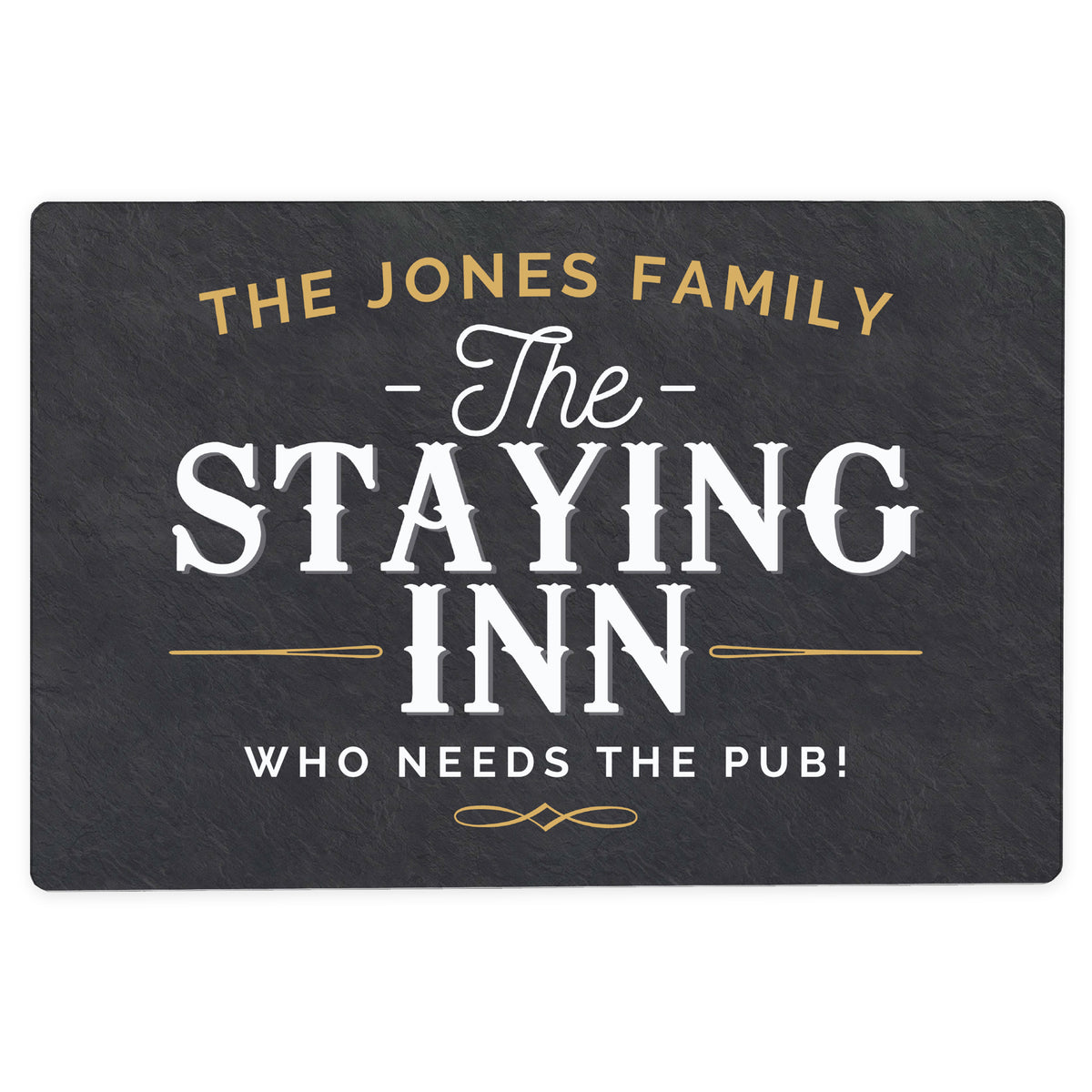 Personalised Staying Inn Metal Sign - image 2