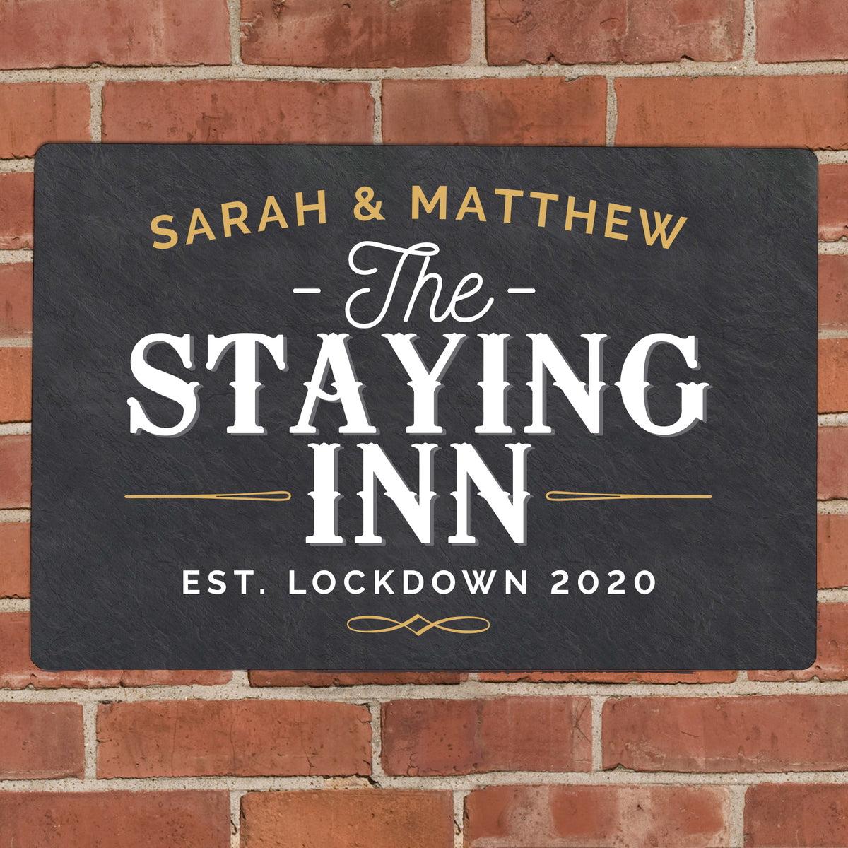 Personalised Staying Inn Metal Sign - image 3