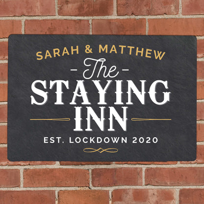 Personalised Staying Inn Metal Sign - image 3