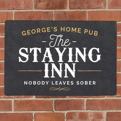 Personalised Staying Inn Metal Sign - image 4