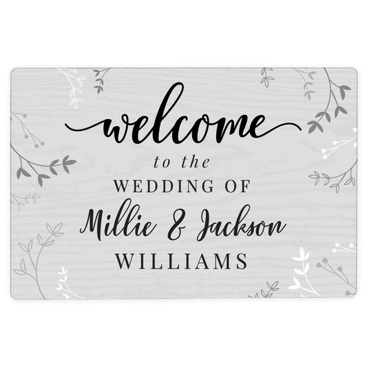 Personalised Welcome Metal Sign - image 2