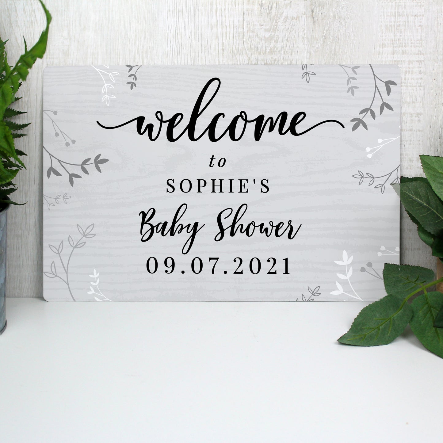 Personalised Welcome Metal Sign - image 6