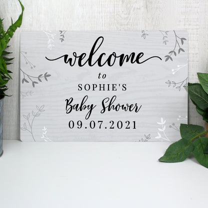 Personalised Welcome Metal Sign - image 6