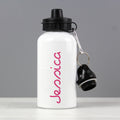 Personalised Pink Name Drinks Bottle from Heartfelt Gifts