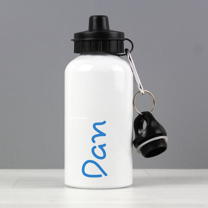 Personalised Blue Name Drinks Bottle - image 2