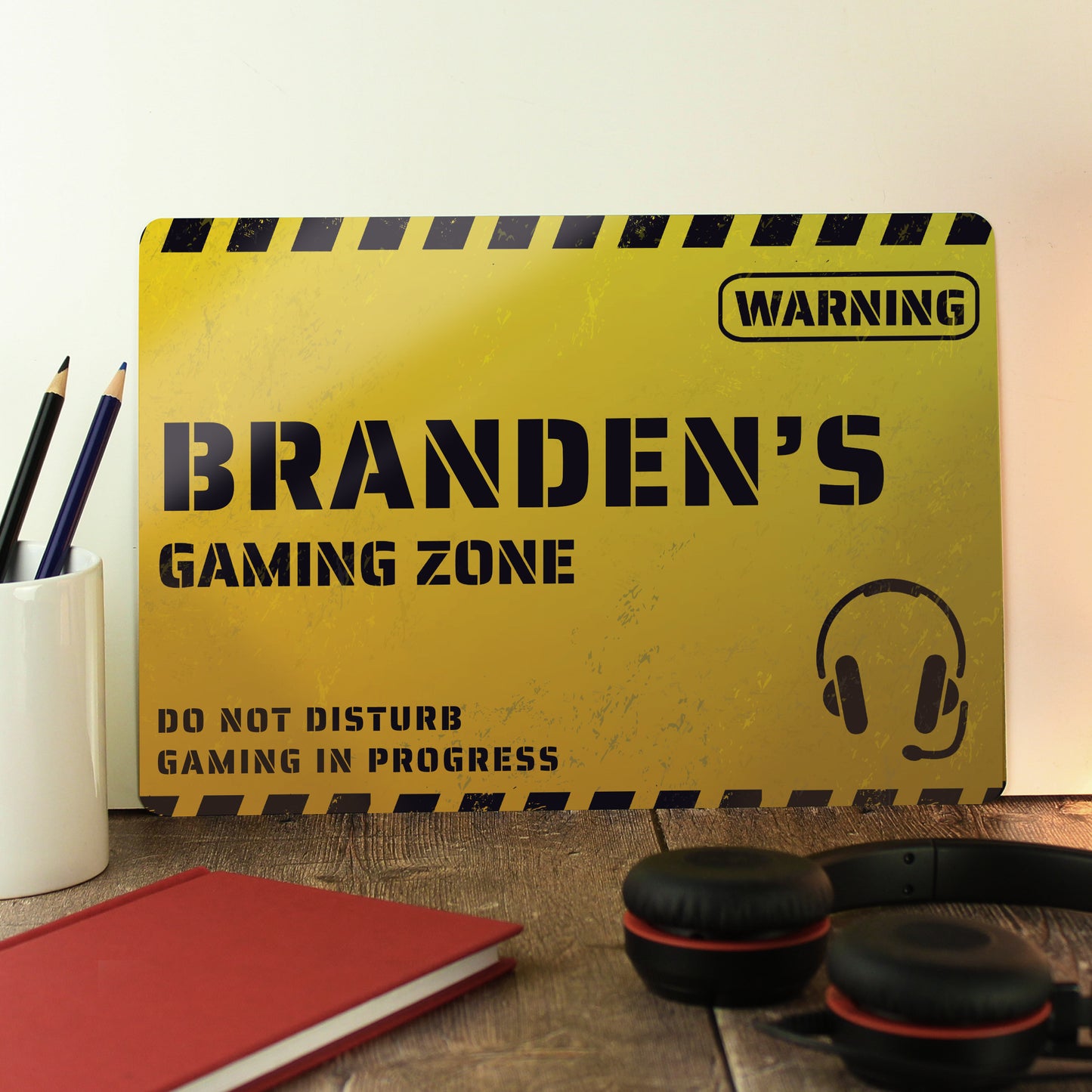Personalised Gaming Zone Metal Sign from Heartfelt Gifts