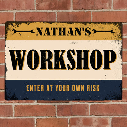 Personalised Garage Metal Sign - image 4