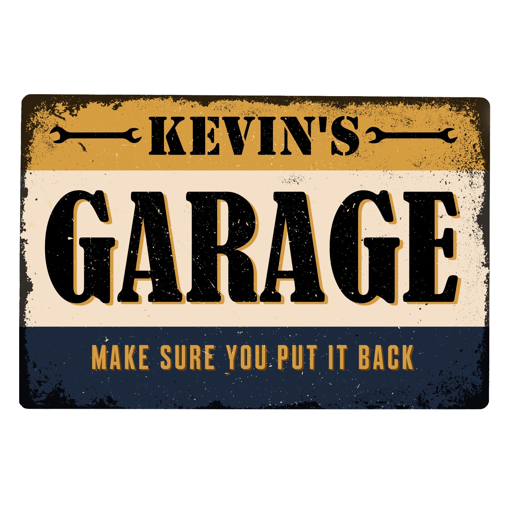 Personalised Garage Metal Sign - image 5