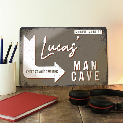 Personalised Man Cave Metal Sign - image 3