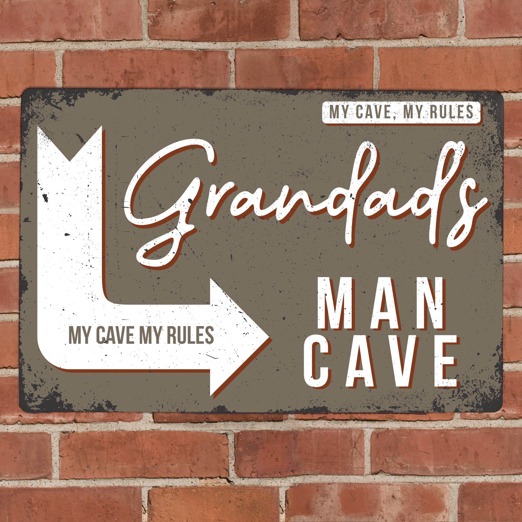 Personalised Man Cave Metal Sign - image 4