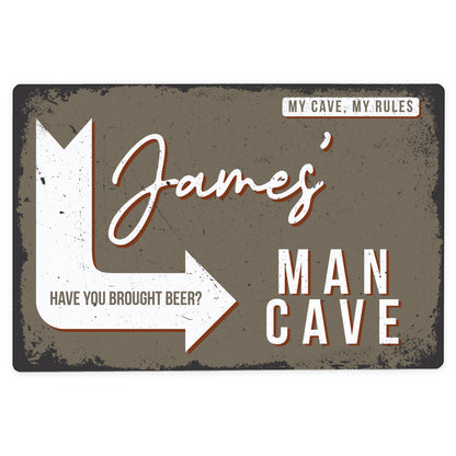 Personalised Man Cave Metal Sign - image 5