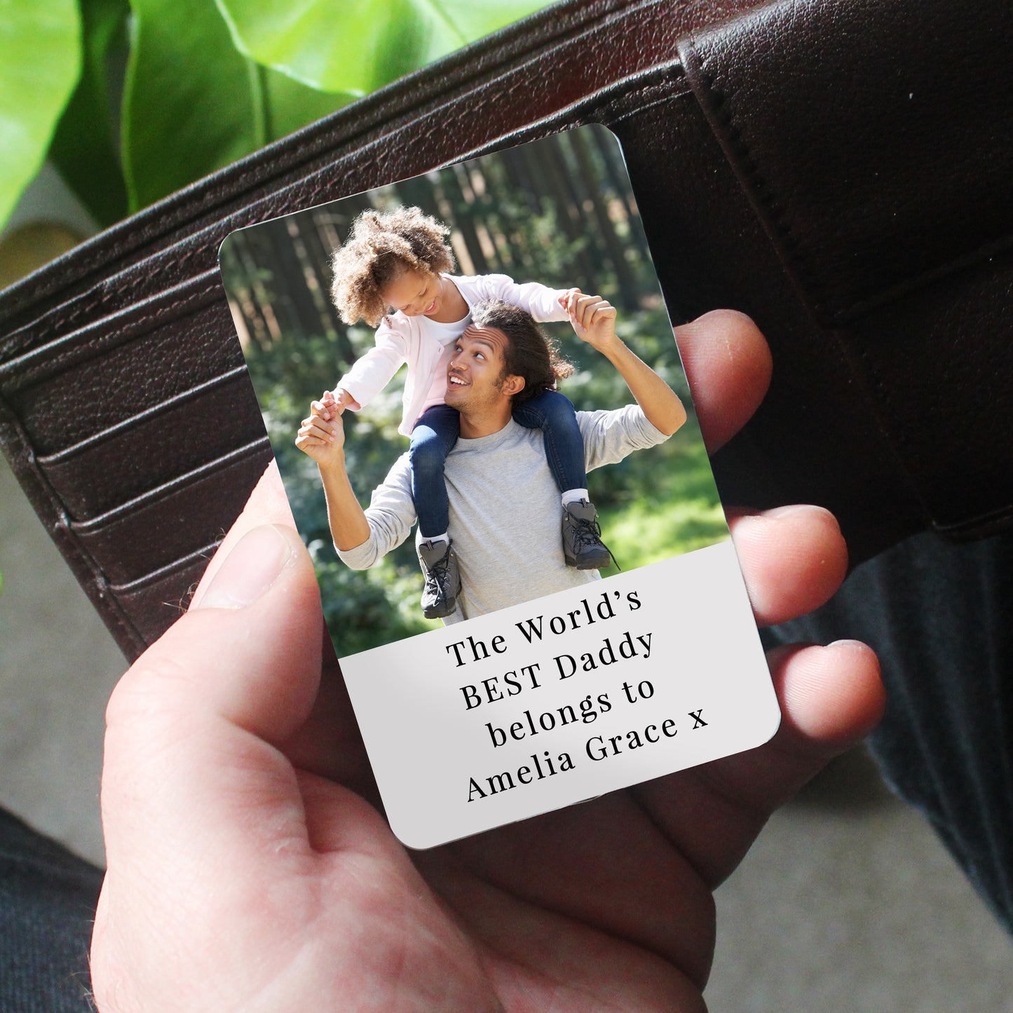 Personalised Photo Upload Wallet Card - image 3