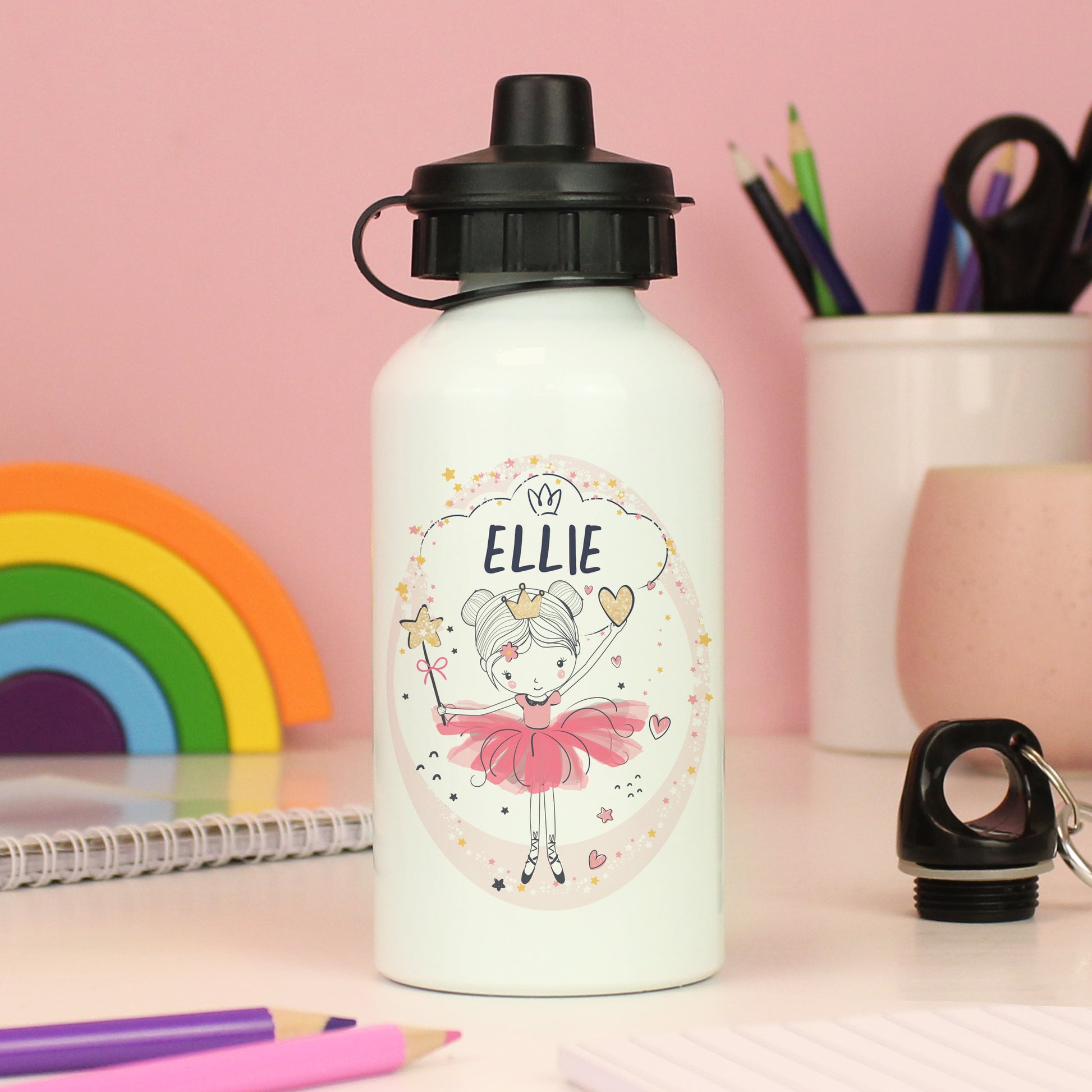 Personalised Princess Ballerina Drinks Bottle - image 2