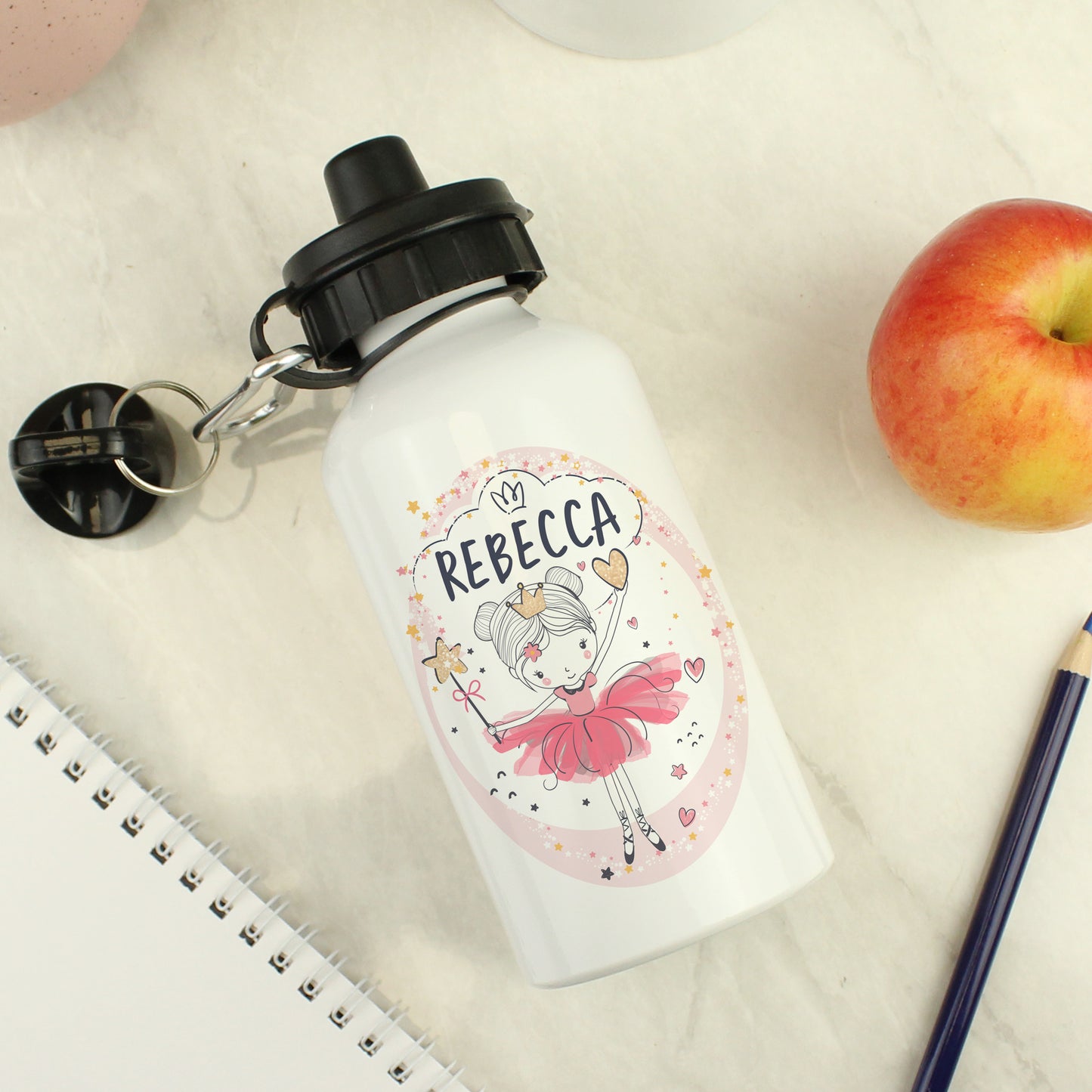 Personalised Princess Ballerina Drinks Bottle - image 3