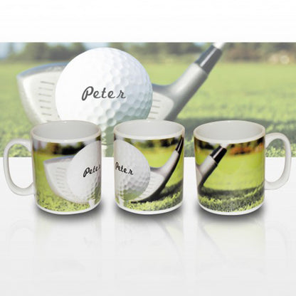 Personalised Golf Ball Mug from Heartfelt Gifts