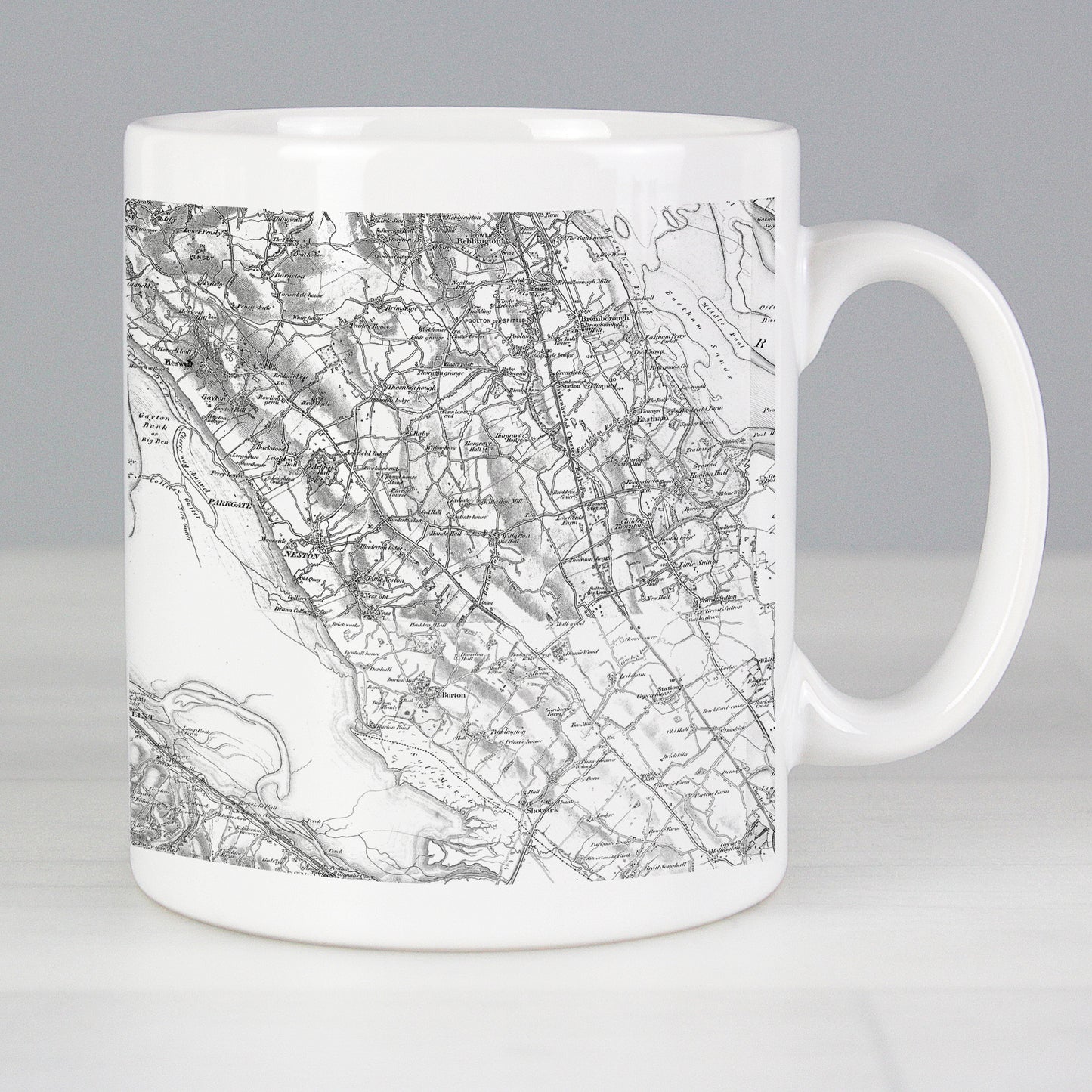 Personalised 1805 - 1874 Old Series Map Mug from Heartfelt Gifts