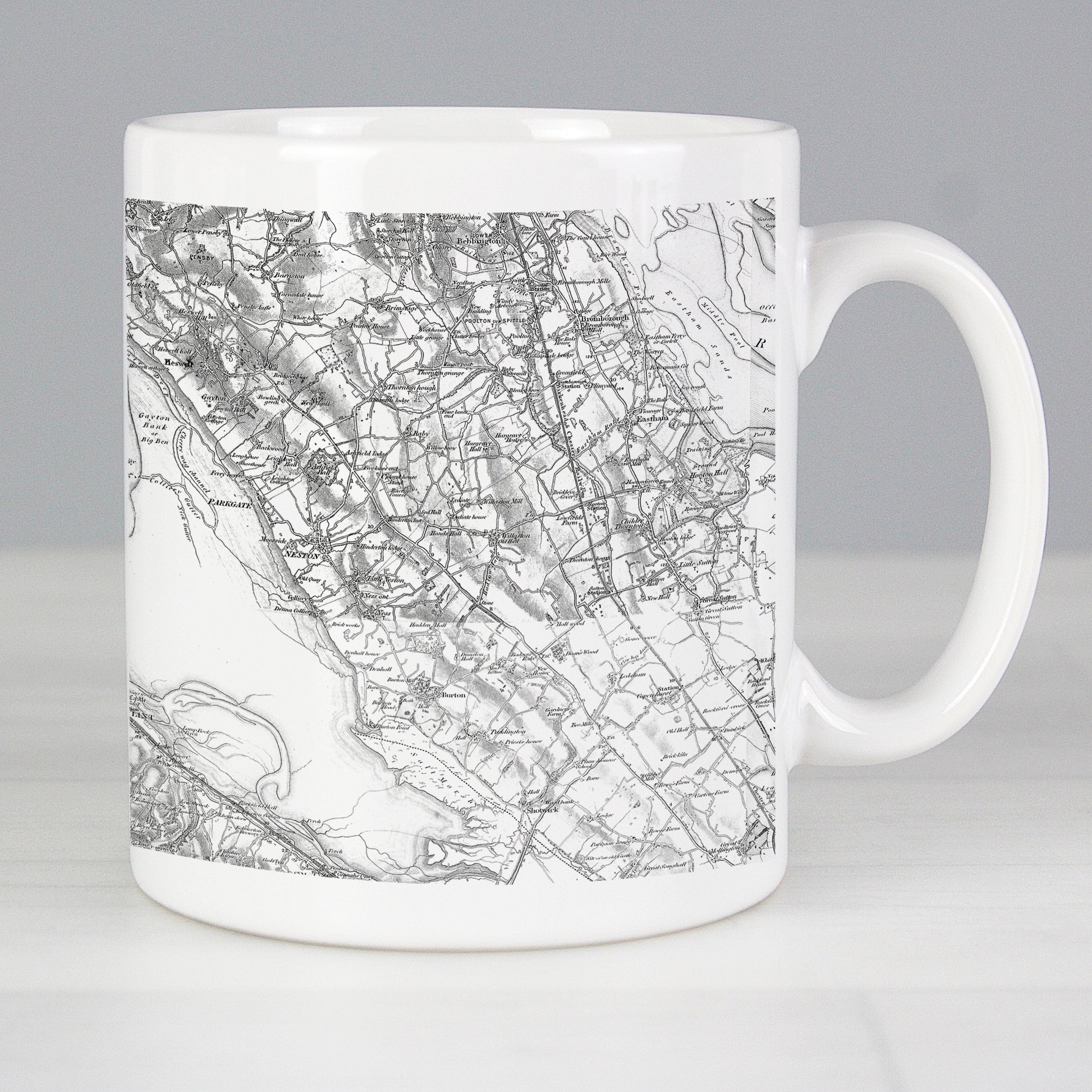 Personalised 1805 - 1874 Old Series Map Mug from Heartfelt Gifts