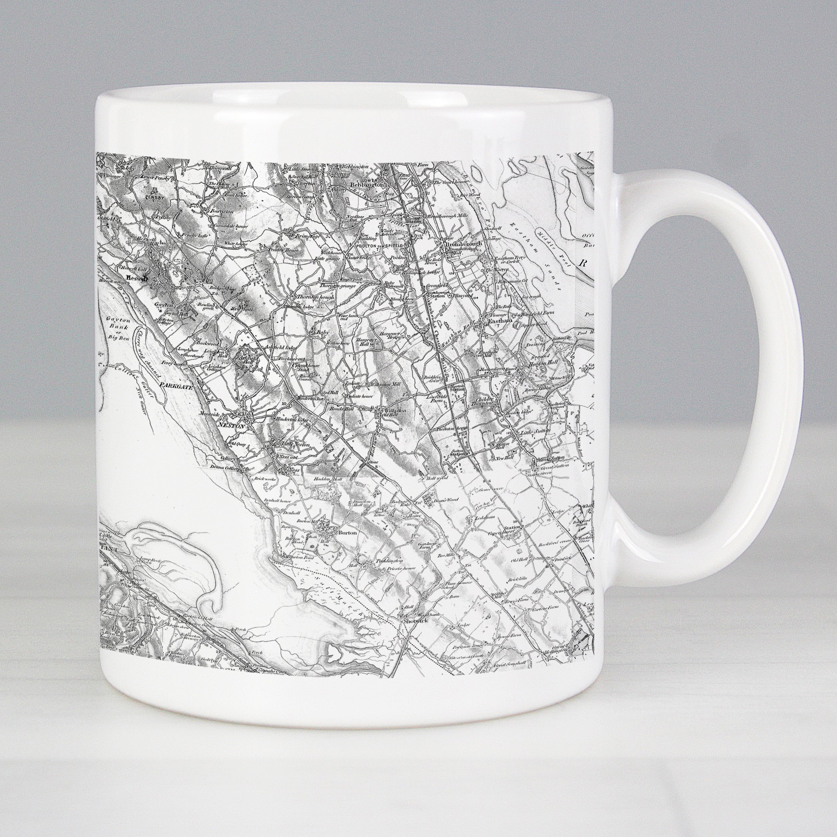 Personalised 1805 - 1874 Old Series Map Mug from Heartfelt Gifts